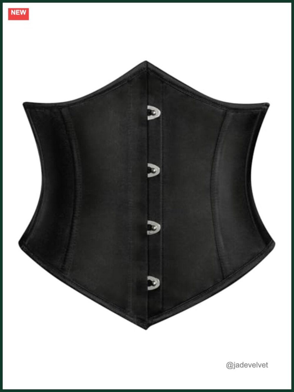 Wide Corset Belt Fishbone Support Lace Up Back Renaissance Pirate Style